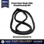 Genuine Front Door Body Side Weatherstrip For Hyundai Santa Fe. Fixed Price $74.00.