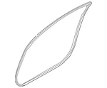 Genuine Nissan Weather-strip On Body 76922-1EA0B. Fixed Price $106.17.