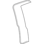 Genuine Ford Weather-strip On Body 5W1Z-54253A10-BB. Fixed Price $110.60.