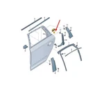 New Audi Q5 Fy Rear Left Door Seal 80A867369 Genuine. Fixed Price $9.88.