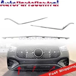 3PCS Chrome Front Bumper Molding Cover For Mercedes W167 Gle & 53AMG 2020-2022. Fixed Price $71.99.