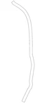 Genuine Porsche Front Weather-strip 9Y0-839-717-A. Fixed Price $68.39.