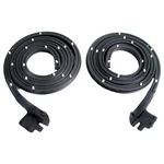 Rear Door Seals For Chevrolet Chevelle 1966-1967, Malibu 1966-1967; Lm 12-X. Fixed Price $166.49.