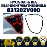 Genuine Oem Hyundai Kia Rear Right Door Rubber Seal Weathershield 831202V000. Fixed Price $70.00.
