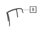 Volvo 31434308 Door Seal. Weatherstrip. Fixed Price $73.08.