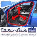 Body Side-door Rubber Weatherstrip Seal Fr/lh For 17 24 Kia Stinger. Fixed Price $55.99.