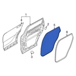 For Kia Telluride 2020-2025 83130S9000 Rear Left Outer Door Seal. Fixed Price $153.68.
