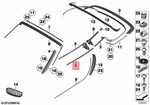 Genuine Bmw Z4 Roadster E89 Channel Cover Exterior Door Front Right 51337046106. Fixed Price $80.73.