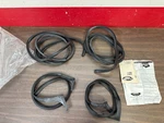 1949 1950 1951 Ford Shoebox Dr Door Rubber Seals Gaskets Weatherstrip 1225. Fixed Price $99.99.