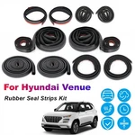For Hyundai Venue Door Rubber Seal Strips Weather Draft Wind Noise Reduction. Fixed Price $59.22.