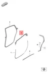 Genuine Porsche Taycan Y1A Door Seal Right 9J1839872. Fixed Price $250.61.
