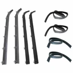 Inner & Outer Sweep Belt 5/32" Glass Run Window Channel Kit 75-80 Ford Econoline. Fixed Price $87.50.