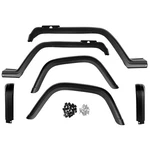 Fender Flare Kit With Extensions 6 Pcs For 87-95 Jeep Wrangler. Fixed Price $181.95.