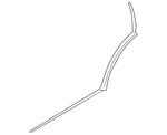 Genuine Mini Lower Weather-strip 51-76-7-344-157. Fixed Price $47.66.