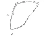 Genuine Lexus Surround Weather-strip 67871-53050. Fixed Price $195.96.