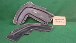 Pair Nos? 1967 1968 Ford Mustang Inner Fender Splash Shields. Fixed Price $179.00.