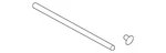 Genuine Nissan Door Seal 76921-JB10A. Fixed Price $42.55.