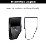 Replace Rear Body Weatherseal Passenger For 07-18 Jeep Wrangler Jk 4-DOOR. Fixed Price $65.56.