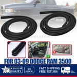New Fits 2003-2009 Dodge Ram 3500 Pickup Weatherstrip Lh&rh Front Door Seal Pair. Fixed Price $99.29.