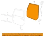 Chrysler Oem 18-23 Gladiator Front Components-door W'strip 68271725AH. Fixed Price $27.07.