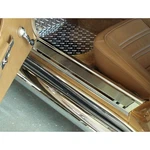 Deluxe Door Sill Trim Kit Brushed Insert For 1968-1977 Corvette Polished. Fixed Price $213.95.