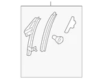 Genuine Nissan Window Channel 80231-1EA0A. Fixed Price $263.26.