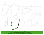 Genuine Gm Oem 14-18 Cadillac Cts Driver Rear Door Lower Weather Strip 23267366. Fixed Price $179.00.