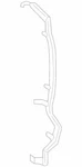 Oem New Genuine 2015-2020 Ford Edge Right Door Seal Weather-strip FT4Z-5825324-C. Fixed Price $64.75.