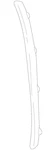 Genuine Gm Front Weather-strip 25628637. Fixed Price $34.90.