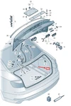 New Audi A5 F5 Rear Decklid Seal 8W6827705B No Import Duties To. Fixed Price $103.95.