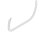 Genuine Porsche 2020-2024 911 Weather-strip On Body 992-831-703-A. Fixed Price $220.50.