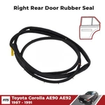 Door Rubber Seal Weatherstrip Rear Rh Fits Toyota Corolla AE90 AE91 E92 1987-91. Fixed Price $81.97.