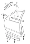 Genuine Gm Window Molding Seal 03547840. Fixed Price $17.78.