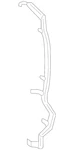 Genuine Ford Front Weather-strip FA1Z-5825325-B. Fixed Price $88.04.