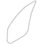 Genuine Nissan Surround Weather-strip 80831-7JA0A. Fixed Price $233.99.