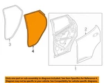 Gm Oem 17-23 Bolt Ev Rear Components-door W'strip 42549753. Fixed Price $141.07.
