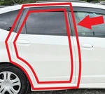Honda Genuine Fit GE8/9 1.5L Jazz Rear Door Weatherstrip R&l Set. Fixed Price $195.00.