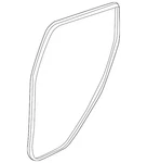 Genuine Honda Weather-strip Body 72815-T7W-A01. Fixed Price $92.46.