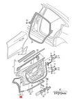 Genuine Audi E-tron Gt F83 Door Seal Left 4J3839775. Fixed Price $104.17.