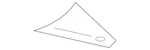 Gm Oem 06-10 Sky,solstice Trunk Lid Components-protector 25808942. Fixed Price $71.69.