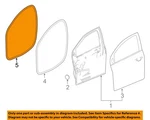 Chevrolet Gm Oem 12-16 Sonic Front Door-weatherstrip Seal Body Left 95190186. Fixed Price $77.66.