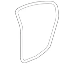 Genuine Gm Surround Weather-strip 25792029. Fixed Price $89.52.