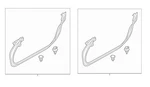 Oem Door Weather Strip R&l Set Genuine Mazda MX-5 Miata Nc NE5158760F/NE5159760F. Fixed Price $303.43.
