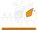 Toyota Oem 22-25 NX250 Front Components-door W'strip 67862F6010. Fixed Price $197.76.