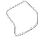 Genuine Volkswagen Body Weather-strip 3CM-827-705-A-5AP. Fixed Price $131.99.