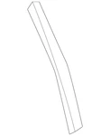Genuine Volkswagen Door Weather-strip 575-867-369-A-5AP. Fixed Price $18.60.
