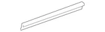 Genuine Nissan Door Seal 82838-5AA1A. Fixed Price $64.16.