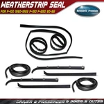 8X Inner & Outer Window Sweep Channel Door Weatherstrip Seal Kit Ford. Fixed Price $115.99.