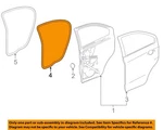 Gm Oem 12-20 Sonic Rear Components-door W'strip 42474603. Fixed Price $52.29.