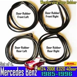 For Mercedes Benz W124 200E E320 Weatherstrip Door Rubber Complete Seal 1985-96. Fixed Price $369.89.